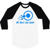 my boys can swim 3/4 Sleeve Shirt