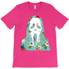 scream floral T-Shirt