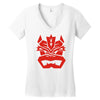 decepticon bowser   mono Women's V-Neck T-Shirt