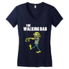 The Walking Dad Women's V-Neck T-Shirt