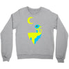 moon cat Crewneck Sweatshirt