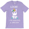 look i've created a unicorn T-Shirt