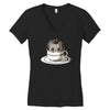 perk up Women's V-Neck T-Shirt