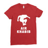 air khabib silhouette Ladies Fitted T-Shirt