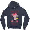 trashy and sassy Zipper Hoodie