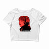 Red Sparrow Crop Top