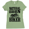 natural born biker Ladies Fitted T-Shirt