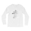 i can't keep calm because i have anxiety Long Sleeve Shirts
