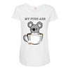 my puns are Maternity Scoop Neck T-shirt