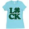 luck Ladies Fitted T-Shirt