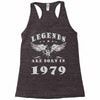 legends are born in 1979 hoodie 7 Racerback Tank