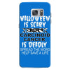 halloween is scary but carcinoid cancer is deadly spread the word help Samsung Galaxy S7 Case