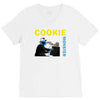 cookie monster V-Neck Tee