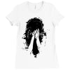 sad girl Ladies Fitted T-Shirt