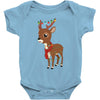 christmas deer Baby Bodysuit