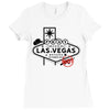 Pray for Las Vegas Ladies Fitted T-Shirt