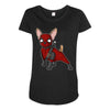 chihuahuapool Maternity Scoop Neck T-shirt