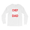 awesome chef dad Long Sleeve Shirts