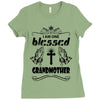 I Am One Blessed Grandmother Ladies Fitted T-Shirt