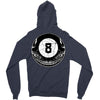 8ball skull Zipper Hoodie