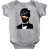abraham lincoln independence day flag america Baby Onesie