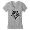 black black castle Women's V-Neck T-Shirt