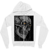 broken frame Zipper Hoodie