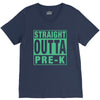 straight outta pre k V-Neck Tee