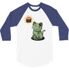 zombie cat 3/4 Sleeve Shirt