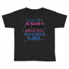 don't be jealous just because i'm a super cute november girl Toddler T-shirt