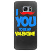 moustache you to be my valentine Samsung Galaxy S7 Edge
