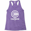 capsule corps dbz dragon ball manga anime Racerback Tank