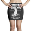 Best Friend Golden Mini Skirts