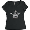 king tato Women's Triblend Scoop T-shirt