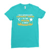 I Love Someone with Childhood Cancer to the Moon and Back to Infinity Ladies Fitted T-Shirt