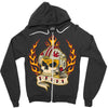 rebel for life Zipper Hoodie
