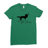 the coolest wolf moment ever Ladies Fitted T-Shirt