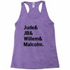 Jude JB Willem Malcolm Racerback Tank