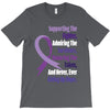 supporting the fighter, admiring the survivors, honoring the taken T-Shirt