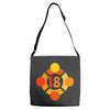 orange 18 Adjustable Strap Totes