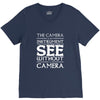 see without a camera V-Neck Tee