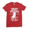 Best Friend Yorike Ladies Fitted T-Shirt