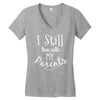 I Still Live With My Parents Women's V-Neck T-Shirt