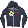 the perfect couple Zipper Hoodie