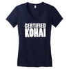 certified kohai Women's V-Neck T-Shirt