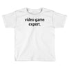 video game expert t shirt 3xl funny xbox ps3 nerdy geeky wii cod snipe Toddler T-shirt