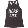 nerd life Racerback Tank