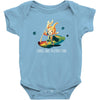 chaos and destruction Baby Bodysuit