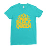 black queen Ladies Fitted T-Shirt
