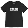 real men hunt their food V-Neck Tee